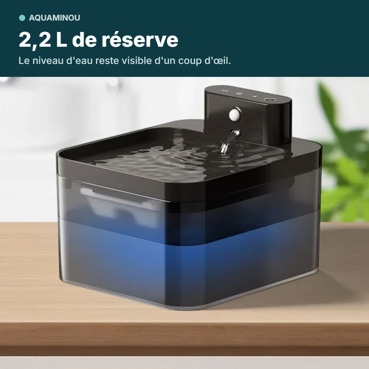 Réservoir de 2,2 L