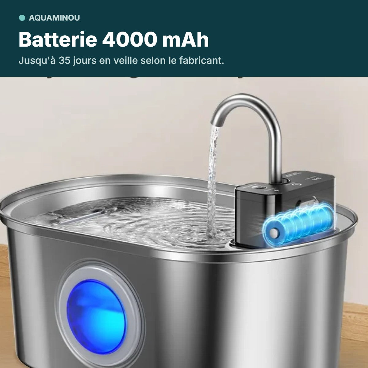 Batterie 4000 mAh